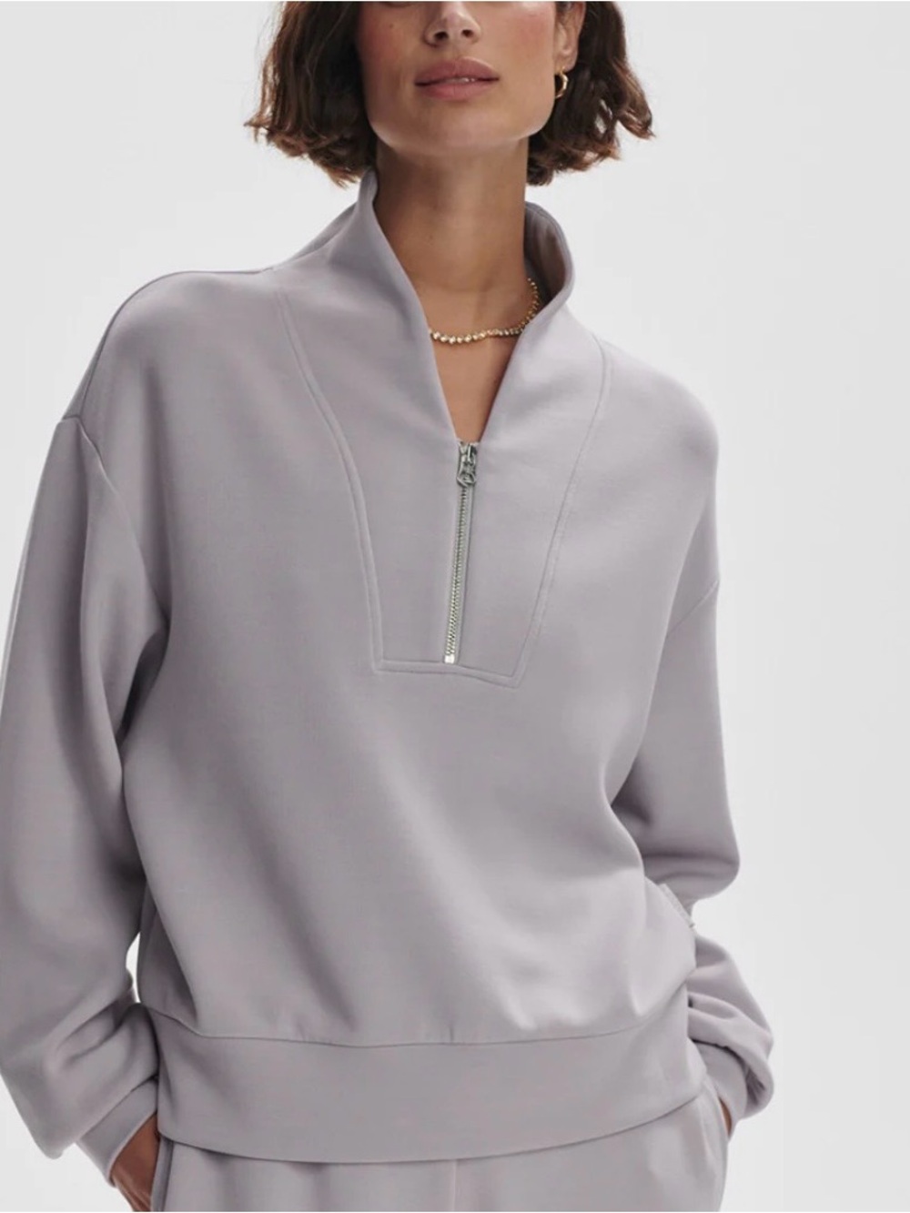 Varley Davidson Half-Zip Pullover Sweatshirt NWT